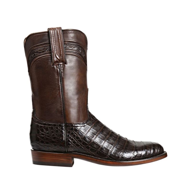 Lucchese Boots | Wilson - Chocolate