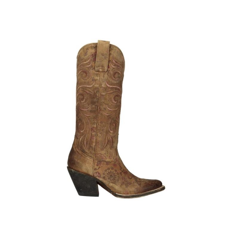 Lucchese Boots | Laurelie - Tan Floral