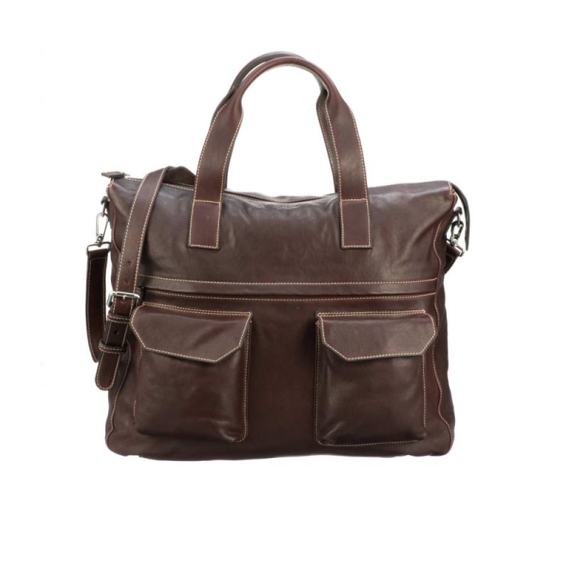 Lucchese Boots | Cosimo Travel Tote - Espresso