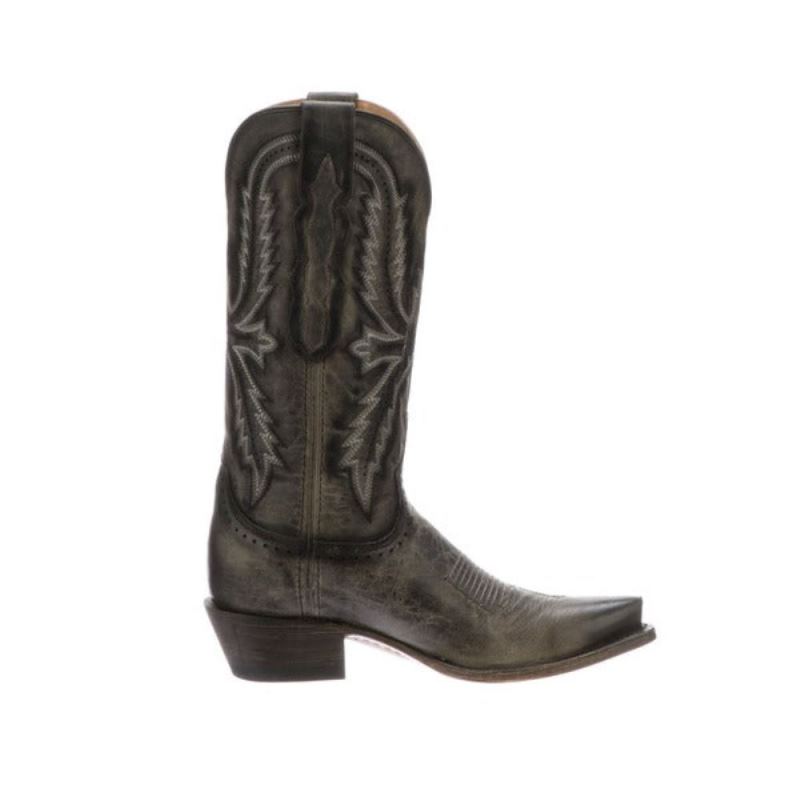 Lucchese Boots | Marcella - Anthracite Grey