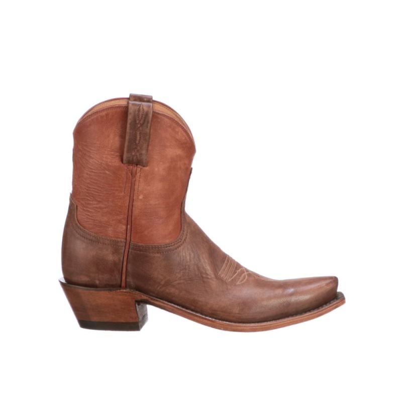 Lucchese Boots | Gaby Two-Tone - Tan
