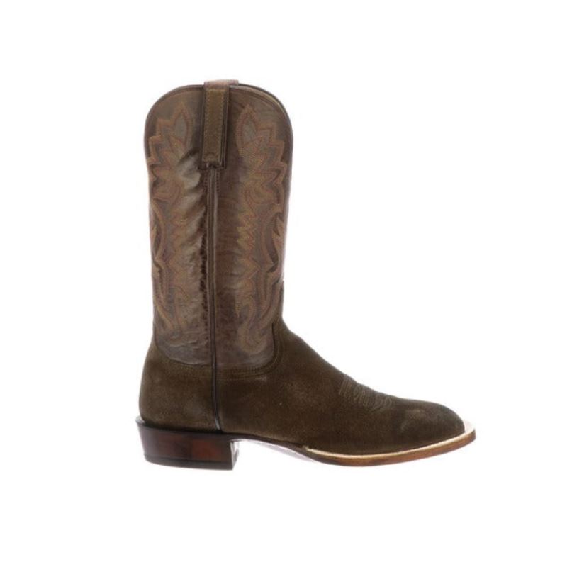 Lucchese Boots | Levi - Cognac + Chocolate
