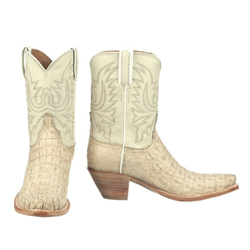 Lucchese Boots | Dale Exotic - Wheat