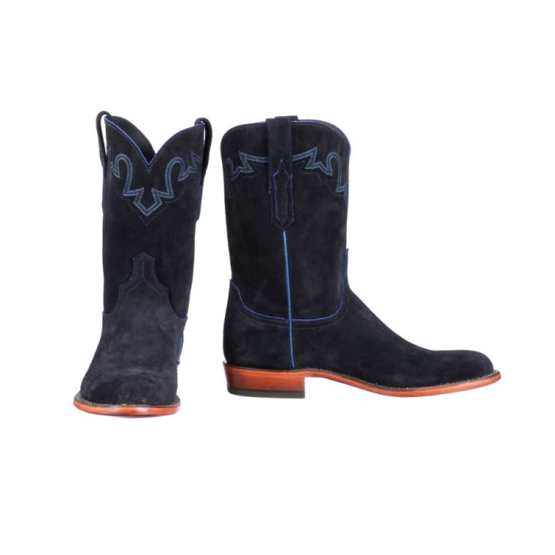 Lucchese Boots | Sunset Suede - Navy