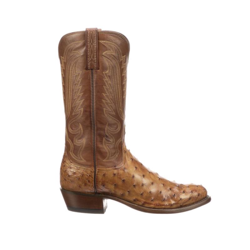 Lucchese Boots | Luke - Barnwood + Tan