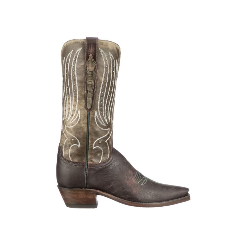 Lucchese Boots | Camilla Stud - Olive