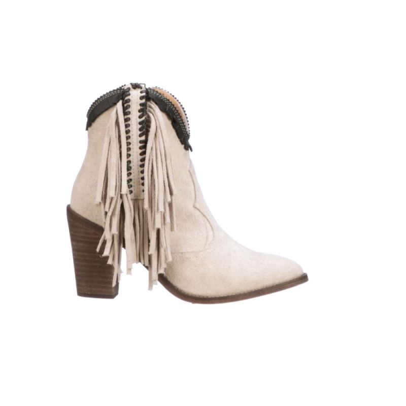 Lucchese Boots | Sofia Fringe - Bone