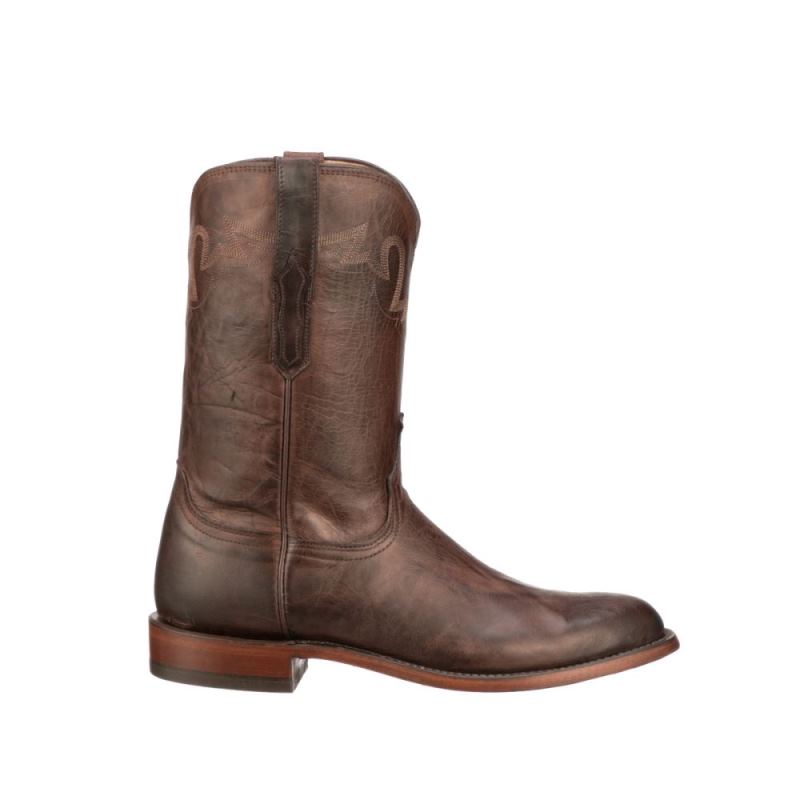 Lucchese Boots | Sunset Roper - Chocolate