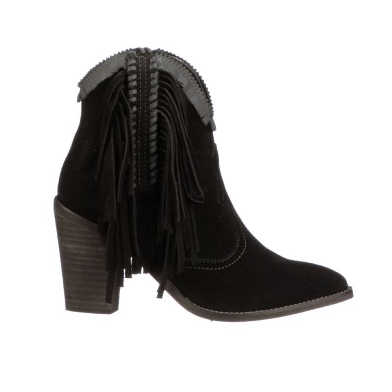 Lucchese Boots | Sofia Fringe - Black