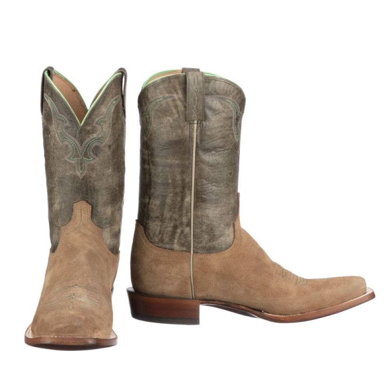 Lucchese Boots | Martin Suede - Sand