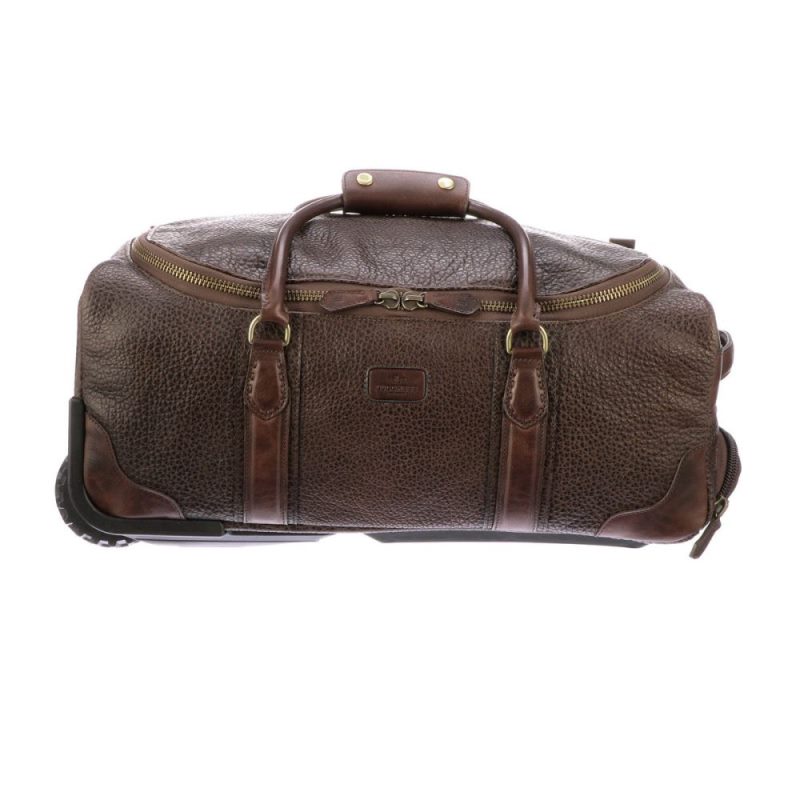 Lucchese Boots | Rolling Duffel - Chocolate