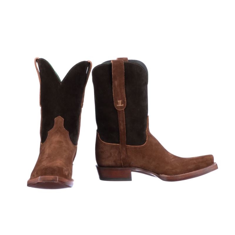 Lucchese Boots | Stead - Chocolate + Olive