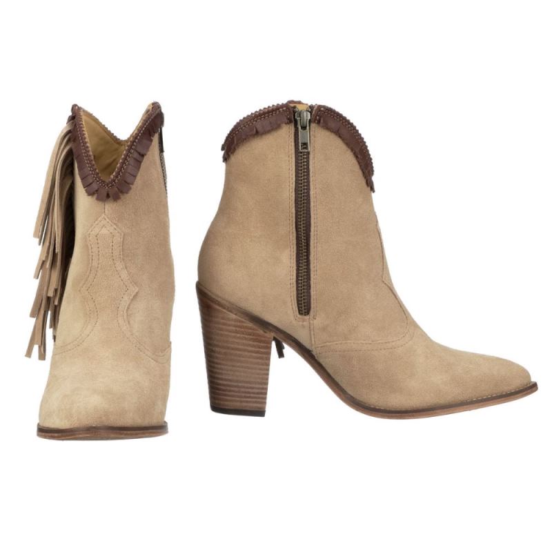 Lucchese Boots | Sofia Fringe - Camel