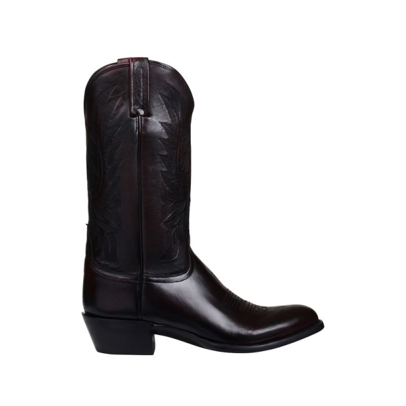 Lucchese Boots | Carson - Black Cherry