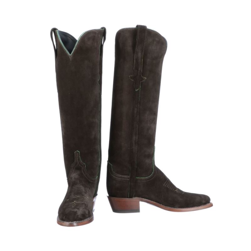 Lucchese Boots | Edie - Dark Olive