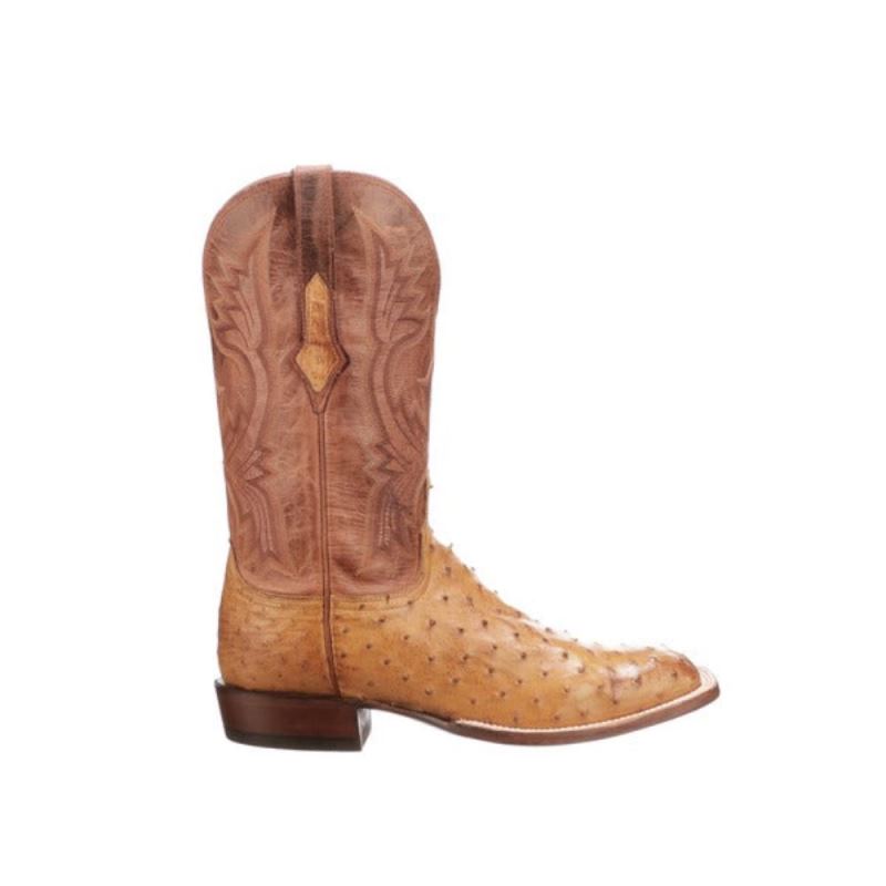 Lucchese Boots | Cliff - Saddle + Peanut Brittle