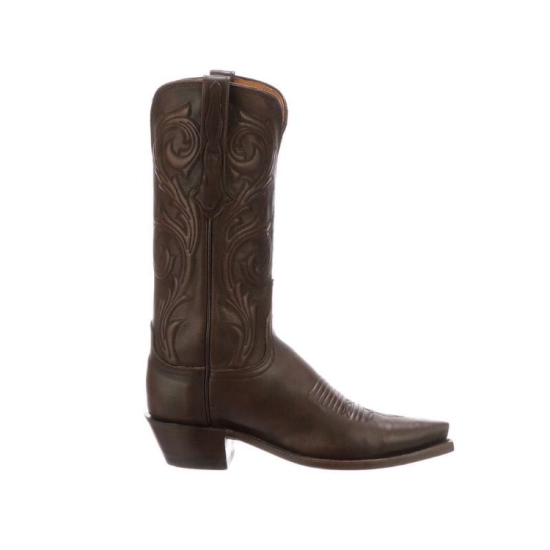 Lucchese Boots | Nicole - Costagno Brwn + Castagno