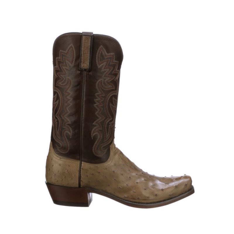 Lucchese Boots | Dante - Olive + Chocolate
