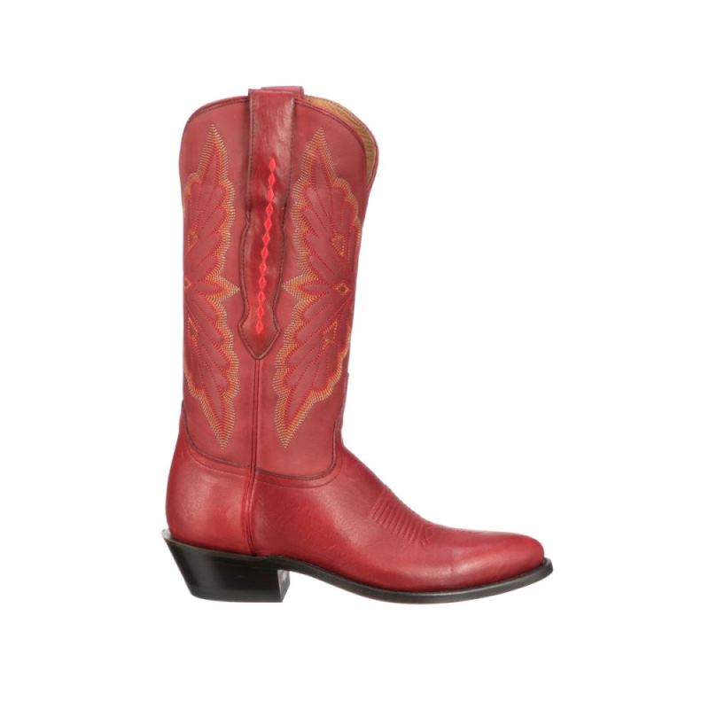 Lucchese Boots | Dina - Red