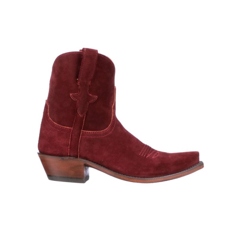 Lucchese Boots | Elena - Burgundy