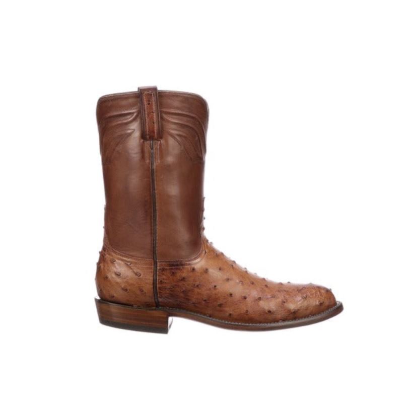 Lucchese Boots | Augustus - Barnwood + Pecan