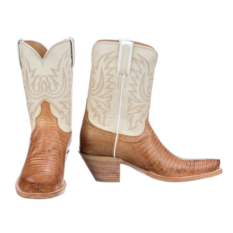 Lucchese Boots | Dale Exotic - Tan