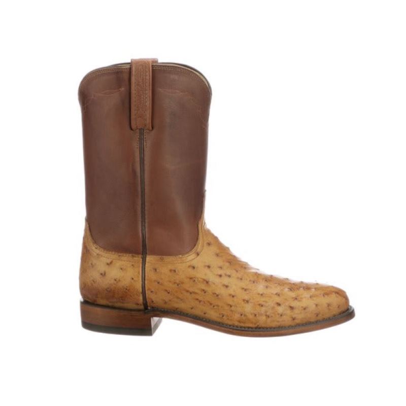 Lucchese Boots | Zane - Barnwood + Tan