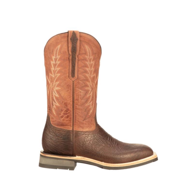 Lucchese Boots | Rudy - Chocolate + Peanut