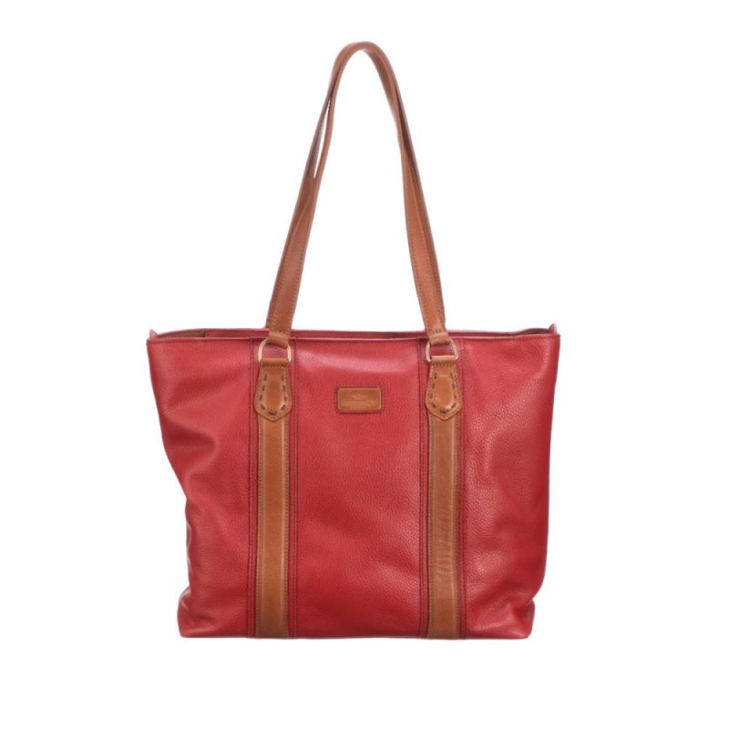 Lucchese Boots | Frances Carryall Tote - Red