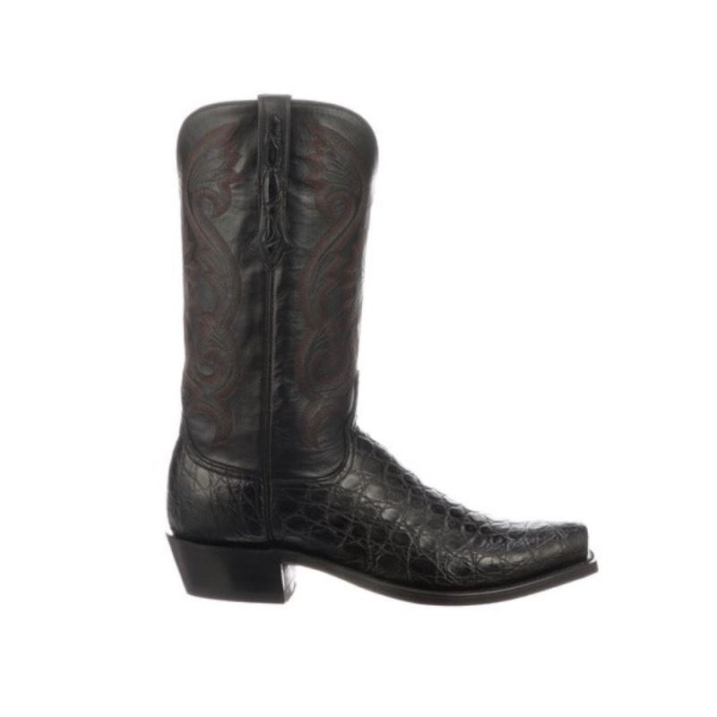 Lucchese Boots | Rio - Black + Grey/Charcoal