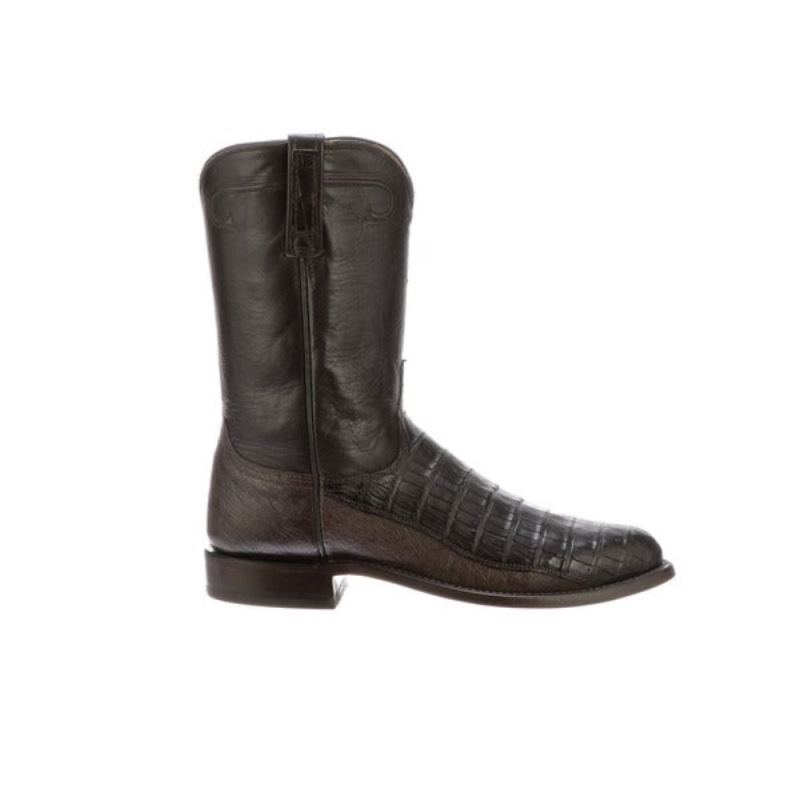 Lucchese Boots | Gerard - Chocolate + Dark Brown