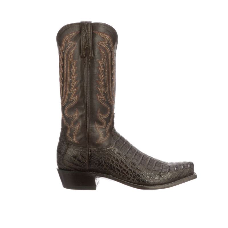 Lucchese Boots | Walter - Barrel Brown + Chocolate