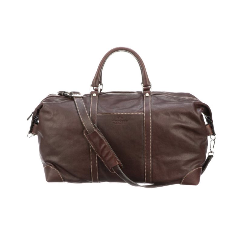 Lucchese Boots | Cosimo Overnight Duffel - Espresso