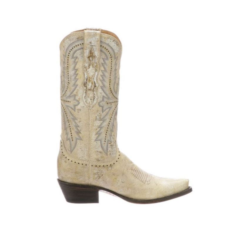 Lucchese Boots | Marcella - Bone