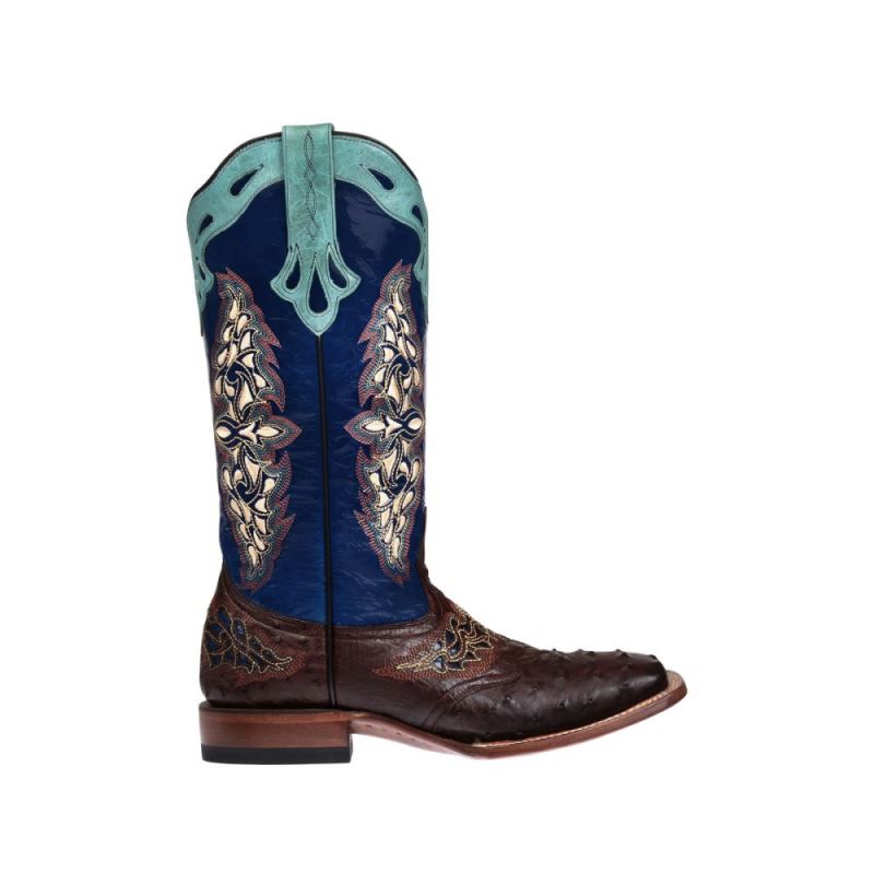 Lucchese Boots | Amberlyn - Sienna + Navy