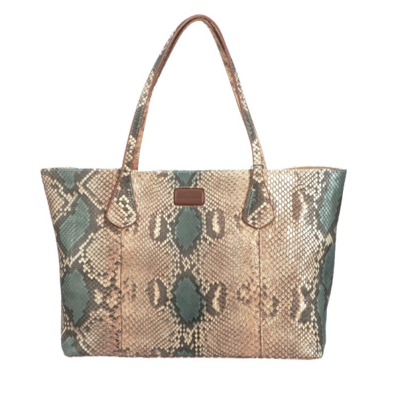 Lucchese Boots | Python Tote - Tan