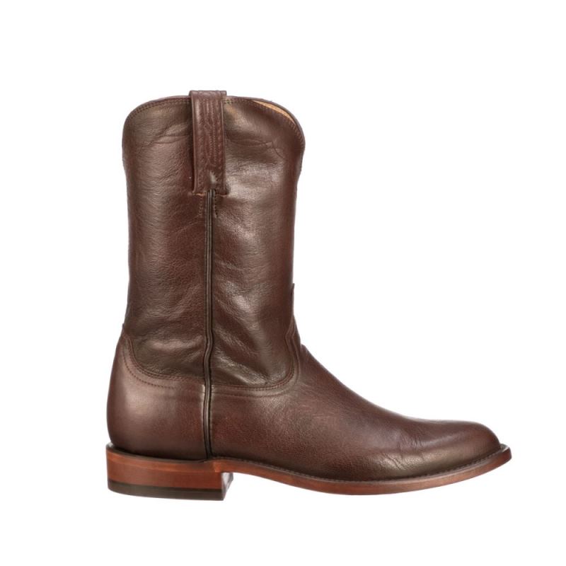 Lucchese Boots | Majestic Roper - Tobacco