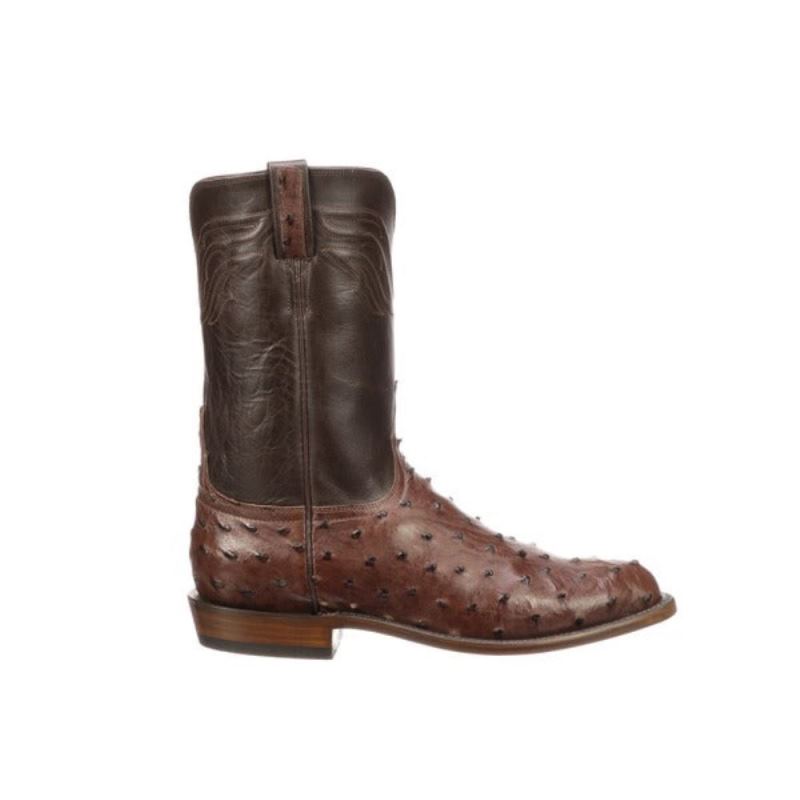 Lucchese Boots | Augustus - Sienna + Dark Brown