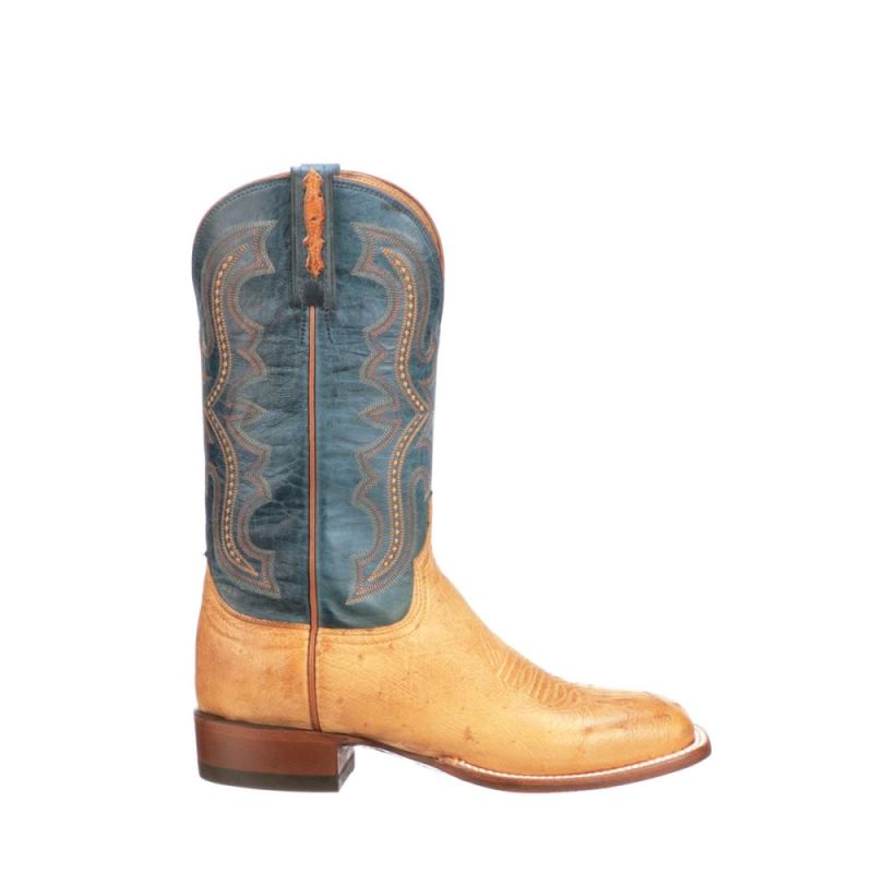 Lucchese Boots | Cecil Exotic - Saddle