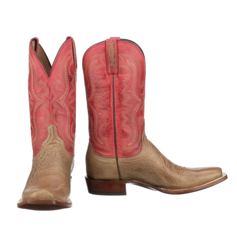 Lucchese Boots | Cecil Exotic - Olive