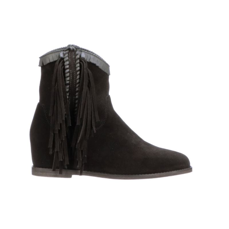 Lucchese Boots | Martina Fringe - Black