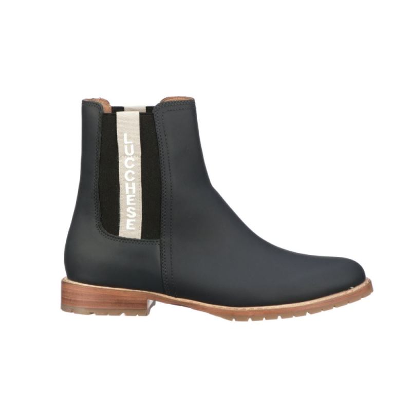 Lucchese Boots | All-Weather Ladies Garden Boot - Navy + Black