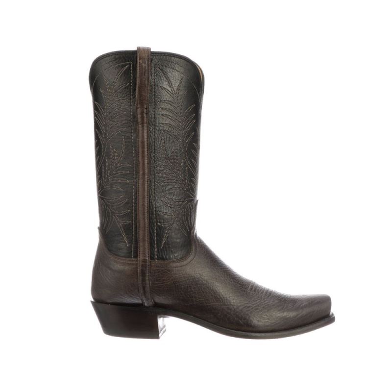 Lucchese Boots | Paxson - Anthracite Grey