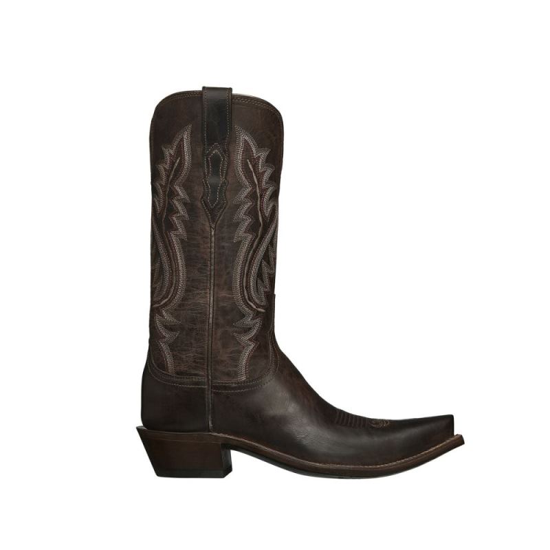 Lucchese Boots | Cassidy - Chocolate + Beige