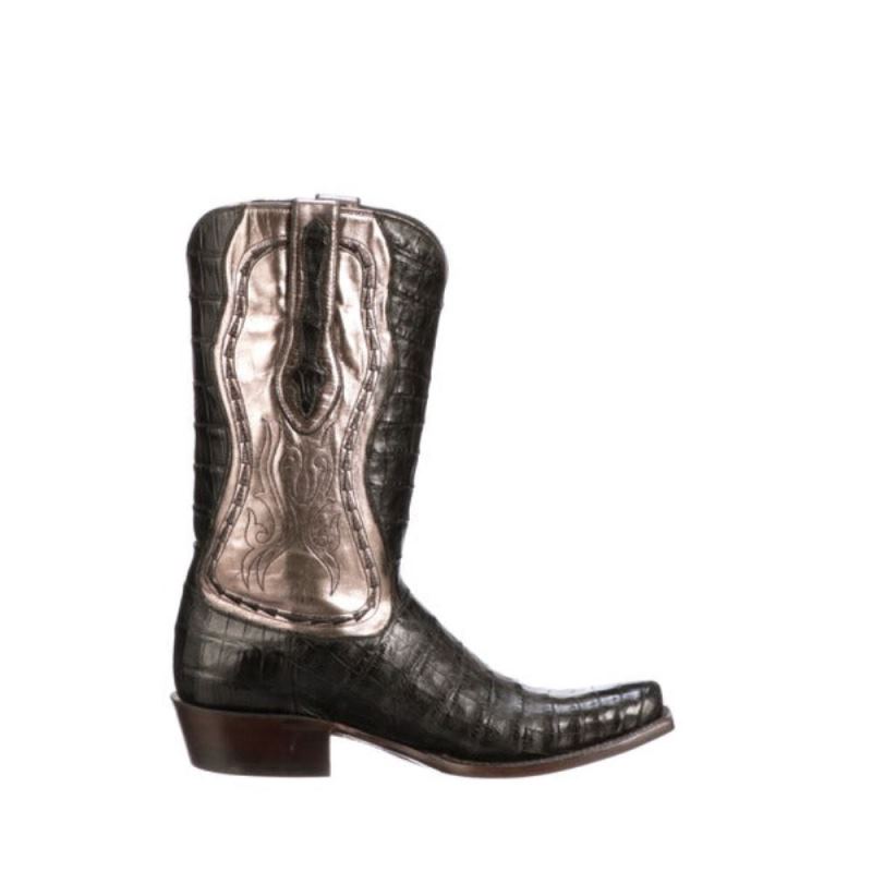 Lucchese Boots | Barcenas Ayala - Black + Pewter