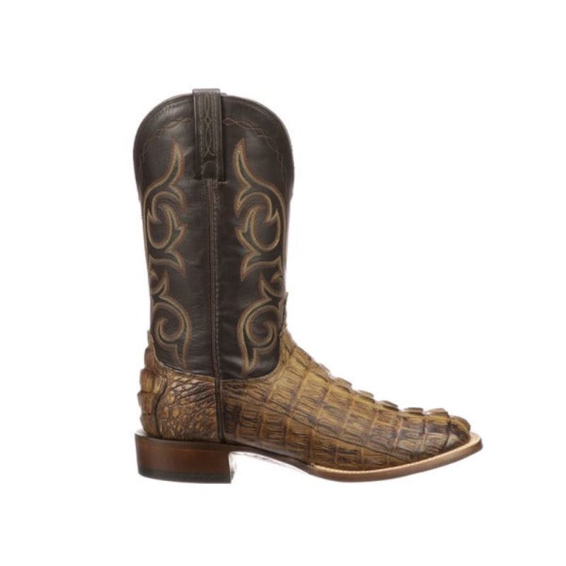 Lucchese Boots | Haan - Tan + Chocolate