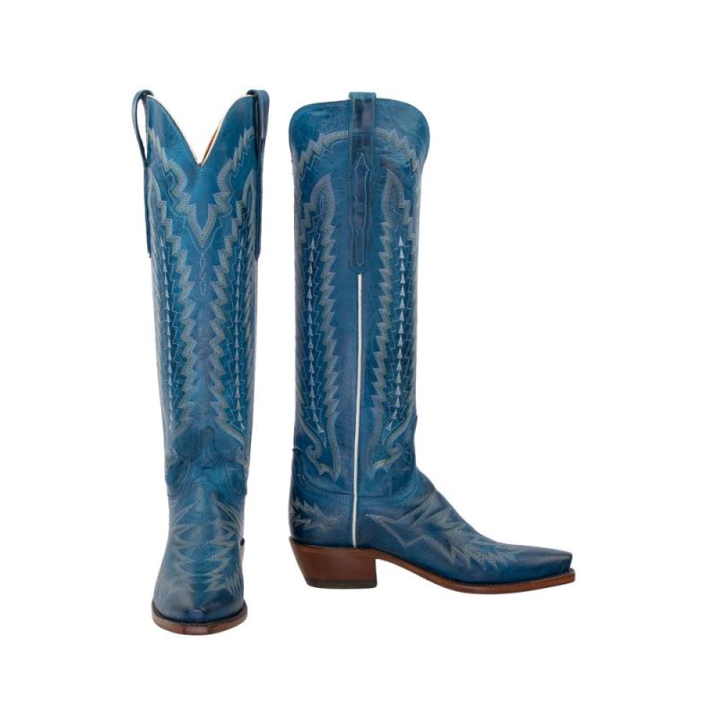 Lucchese Boots | Priscilla - Ocean Blue