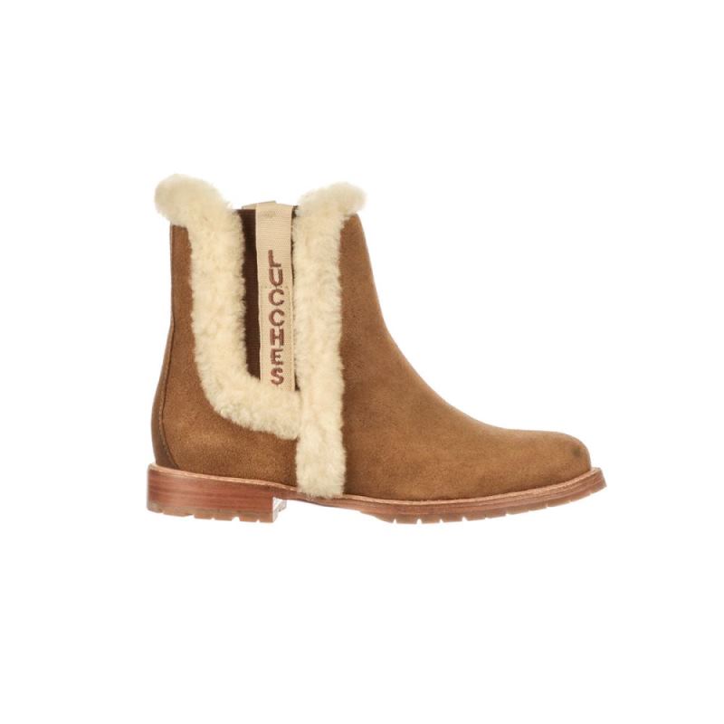 Lucchese Boots | Shearling Garden Boot - Tan