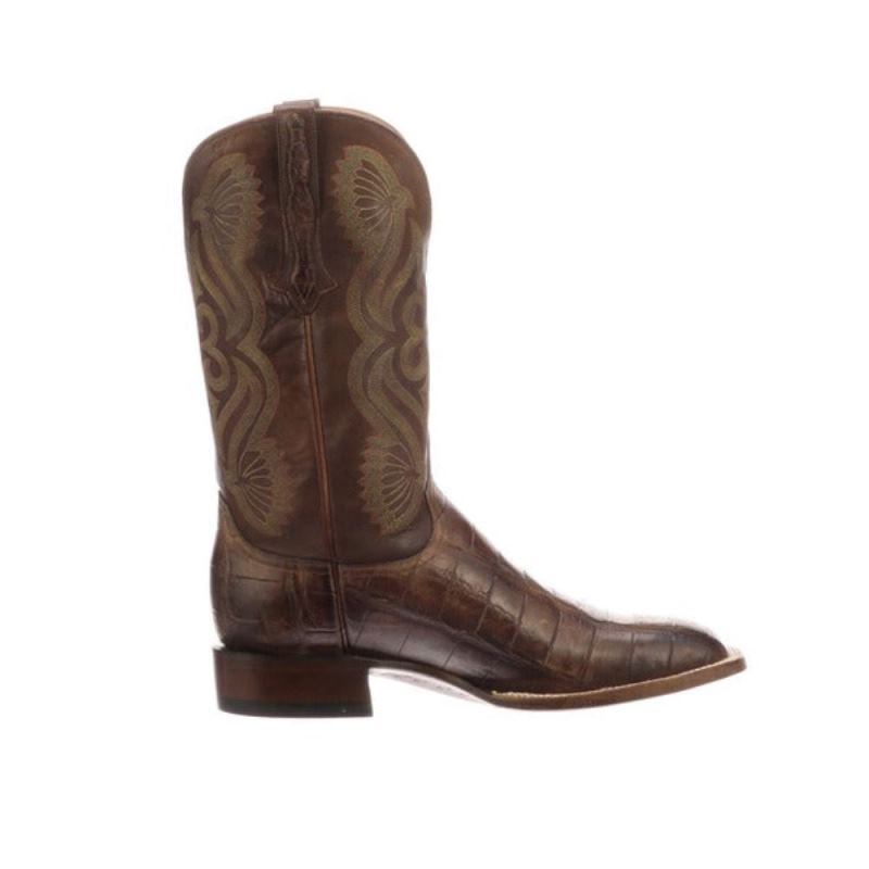Lucchese Boots | Roy - Brown + Tan