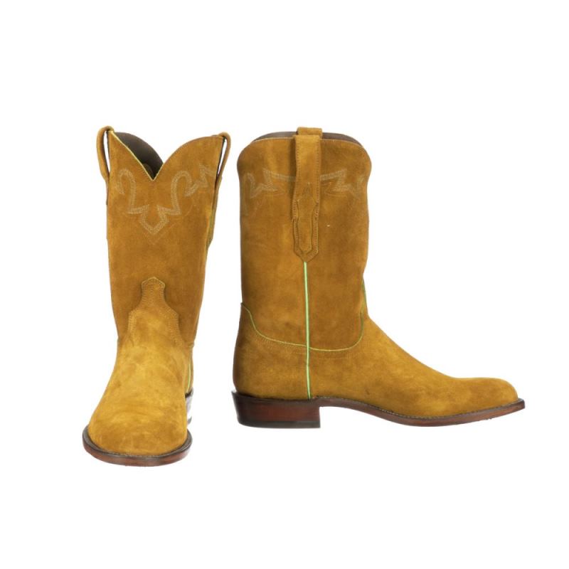 Lucchese Boots | Sunset Suede - Mustard